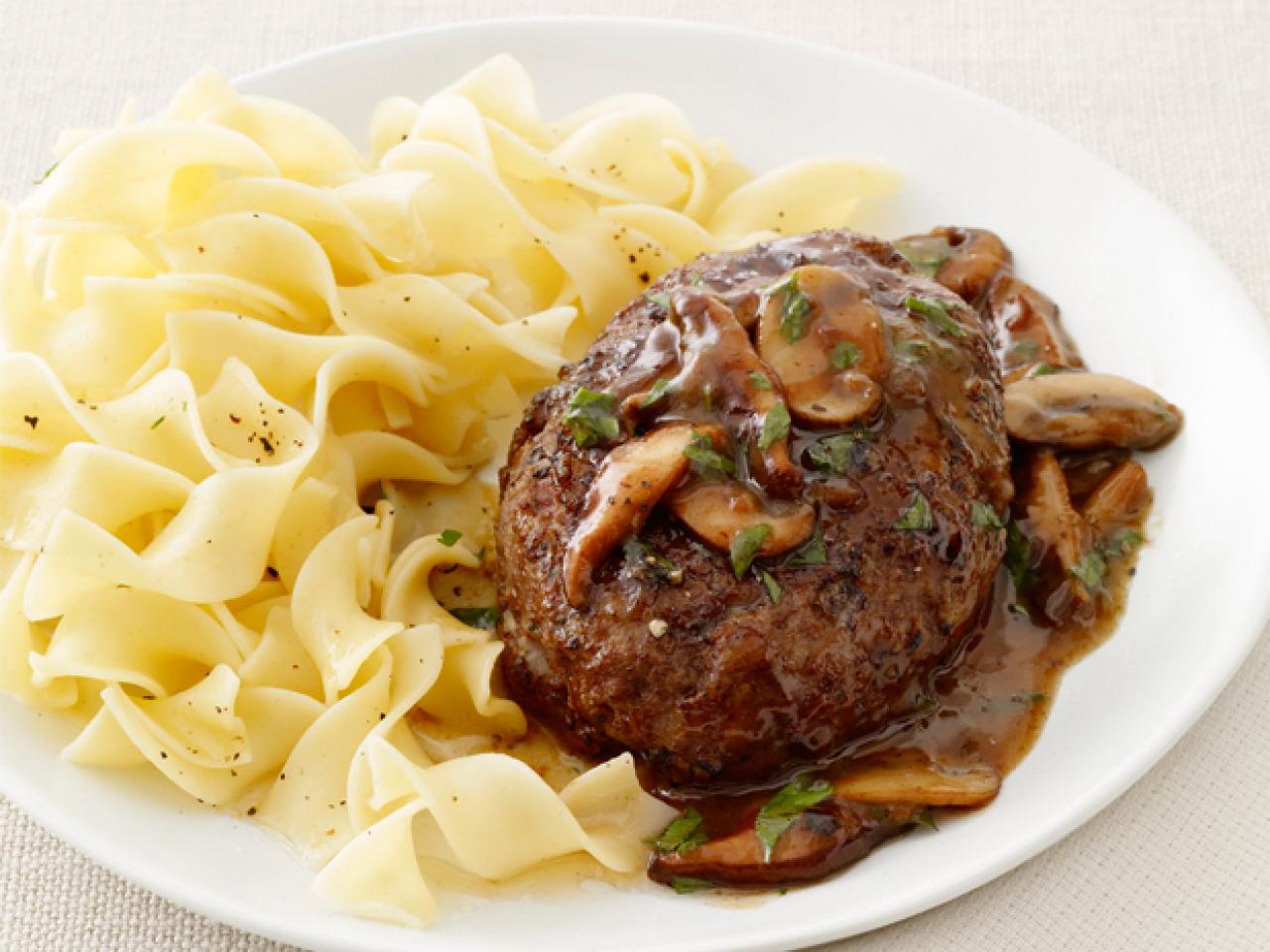 Salisbury Steak With Mushrooms Recipe | Food Network Kitchen | Food Network