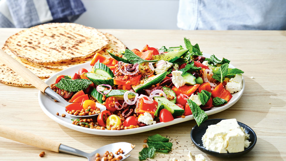 Greek Lentil Salad