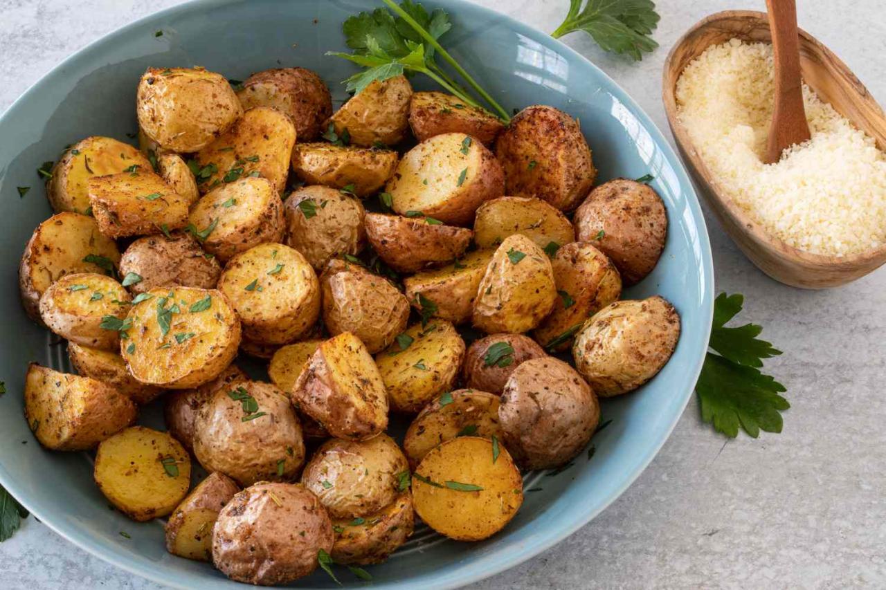 Air Fryer Italian Potatoes