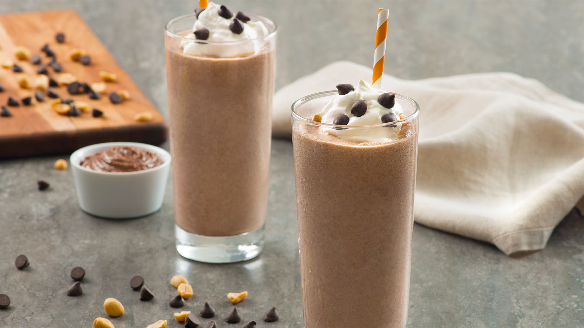 Chocolate Peanut Butter and Banana Milkshake Recipe | Recipes