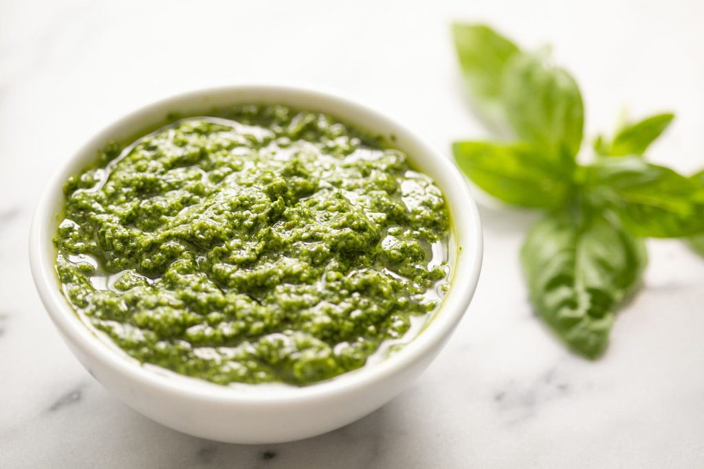 Easy Homemade Basil Pesto